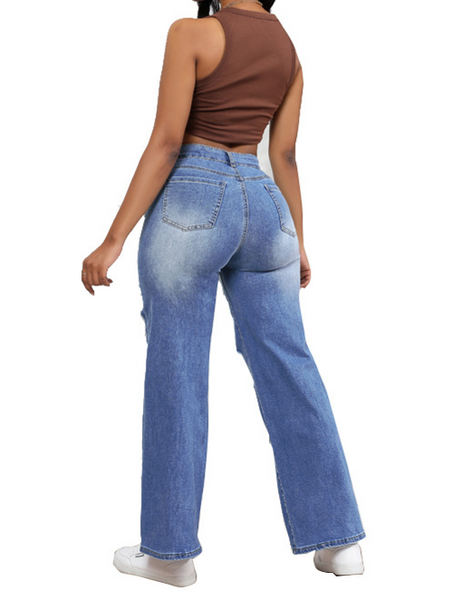 Vintage Distressed Women's Jeans
